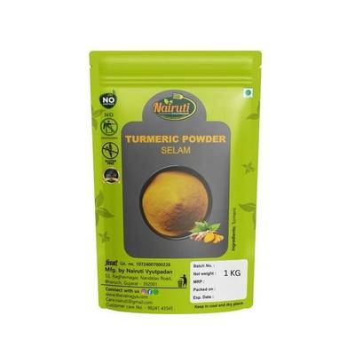 НАИРУТИ ВЫУПАДАН | Порошок куркумы Selam 1 кг | Куркума Haldi с высоким содержанием куркумина для кулинарии и ухода за кожей | Чистая куркума Selam с насыщенным цветом и землистым ароматом