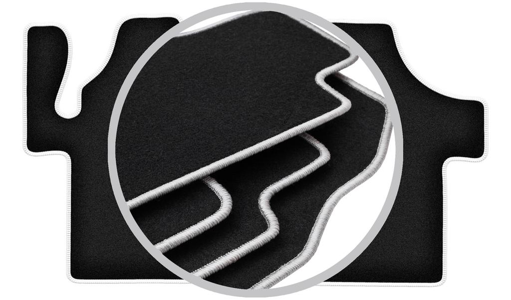 Carlux- Car Floor Mats For Mercedes Vito Ii W639 Van (2003-2014)