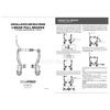 TEKTRO Mini-V RX1 BMX Brake Caliper Aluminum Alloy Side Pull \Bicycle Clamp Arm Length 80mm With 836.12 Brake Shoes