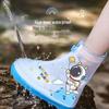 Beimei Kids' Waterproof Non-Slip Rain Boot Covers for Boys and Girls - Durable and Thick, Perfect for Rainy Days.