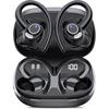 Wireless Earbuds, Bluetooth 5.4 Headphones Sport, Over Ear Buds With ENC Noise Cancelling Mic, 48H, Wireless Earphone With Earhooks, Stereo Deep