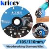 Алмазный диск 110 мм для металла, режущий диск по дереву, режущий диск по фарфору, режущий диск для угловой шлифовальной машины, сверхтонкие лезвия для циркулярной пилы