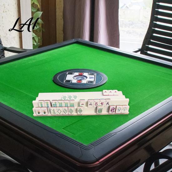 Mahjong Tile Display Trays 1/2/4Pcs Folding Double Rack 2 Player Holder Compact Table Racks for Up to 1.5 Inches Tiles Portable Game Accessory Rack