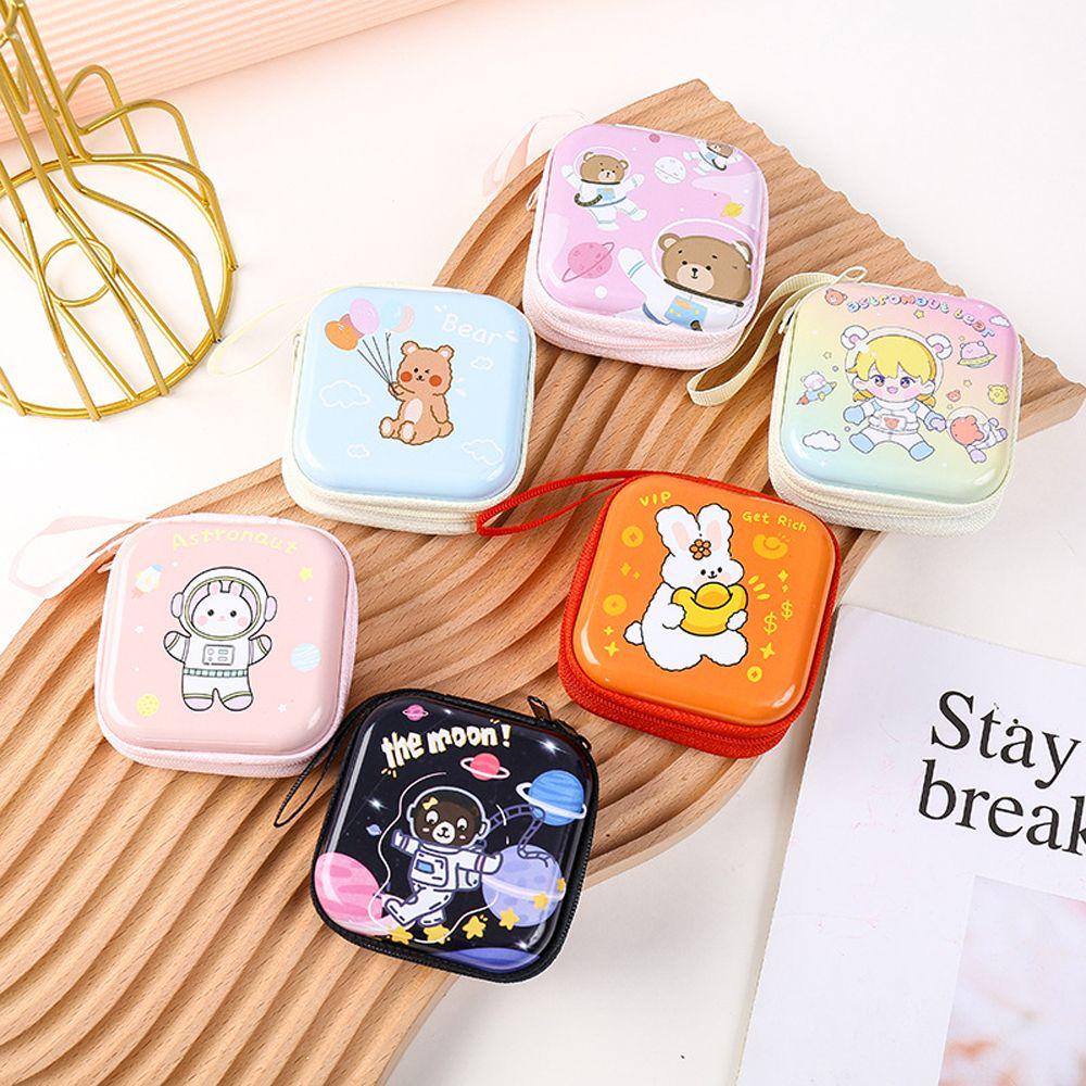 Bag Women Gift USB Cable Organizer Earbuds Box Headphone Case Earphone Storage Bag Coin Purse