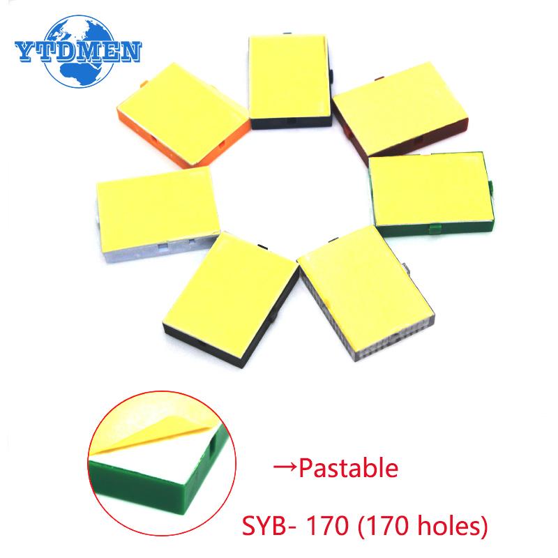 1pcs Breadboard SYB-170 Mini Solderless Prototype Test Board 170 Tie-points PCB Boards White for Arduino