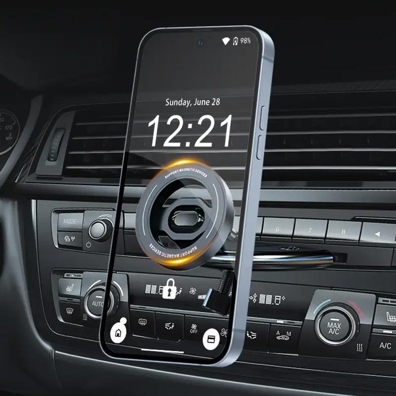Magnetic Car CD Slot Mount Magsafe Phone Holder Universal Mobile Bracket Clip Support for IPhone 16/15/14/13/12 Samsung Xiaomi
