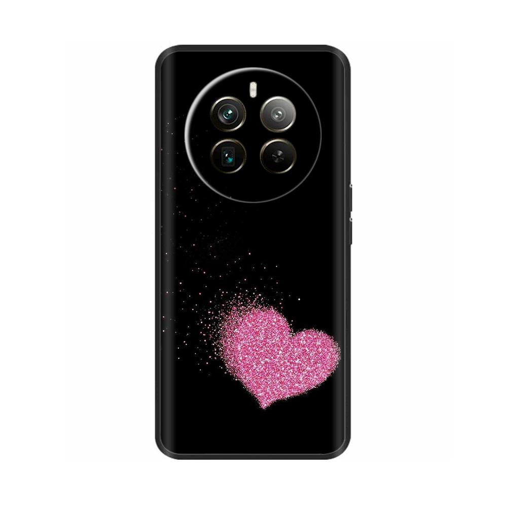 Мультяшный чехол для телефона Realme 12 Чехол Realme12 Plus Мягкая задняя крышка из жидкого силикона для Realme 12 Pro Plus 5G Чехлы Realme12X