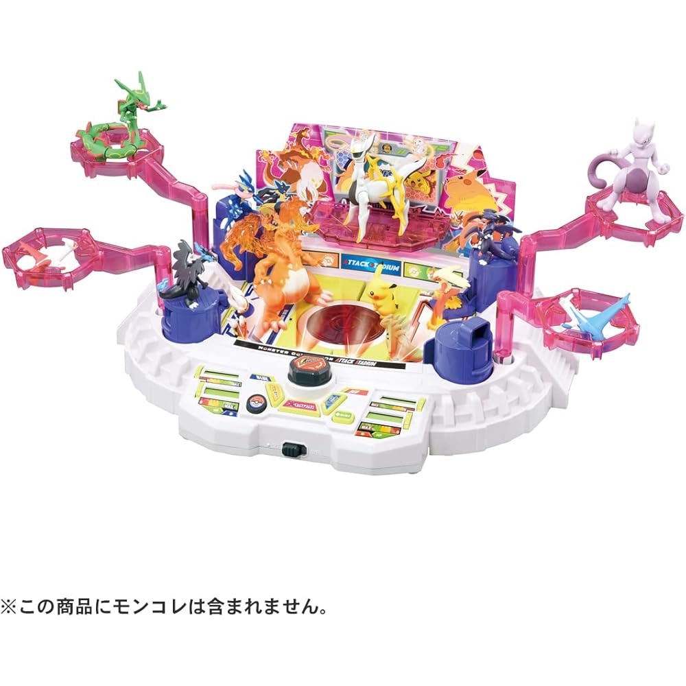 Takara Tomy Pokmon Moncolle Battle Attack Stadium Toy for Ages 4 and Up
