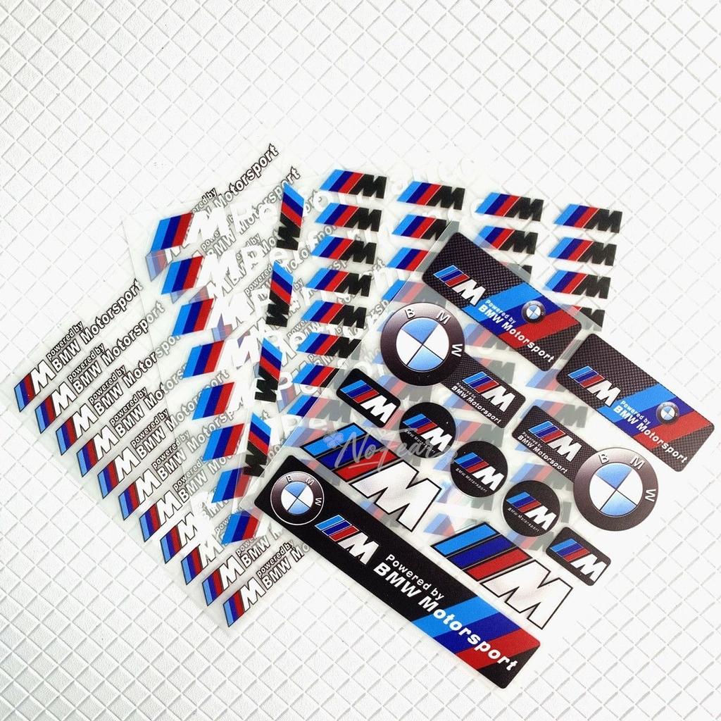 TIIU6 Car Interior Exterior Decoration Sticker For Bmw M 50TH Power Performance E28 E30 E34 E36 E46 E60 E90 F84 Waterproof Decal