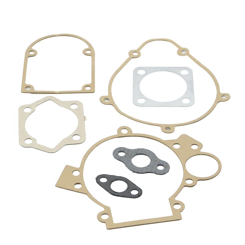 2-Stroke Engine Gasket Kit With 15 pcs Clutch Pads For 49cc 50cc 60cc 66cc 80cc 100cc Motorized Bicycle Push Bike Replacement