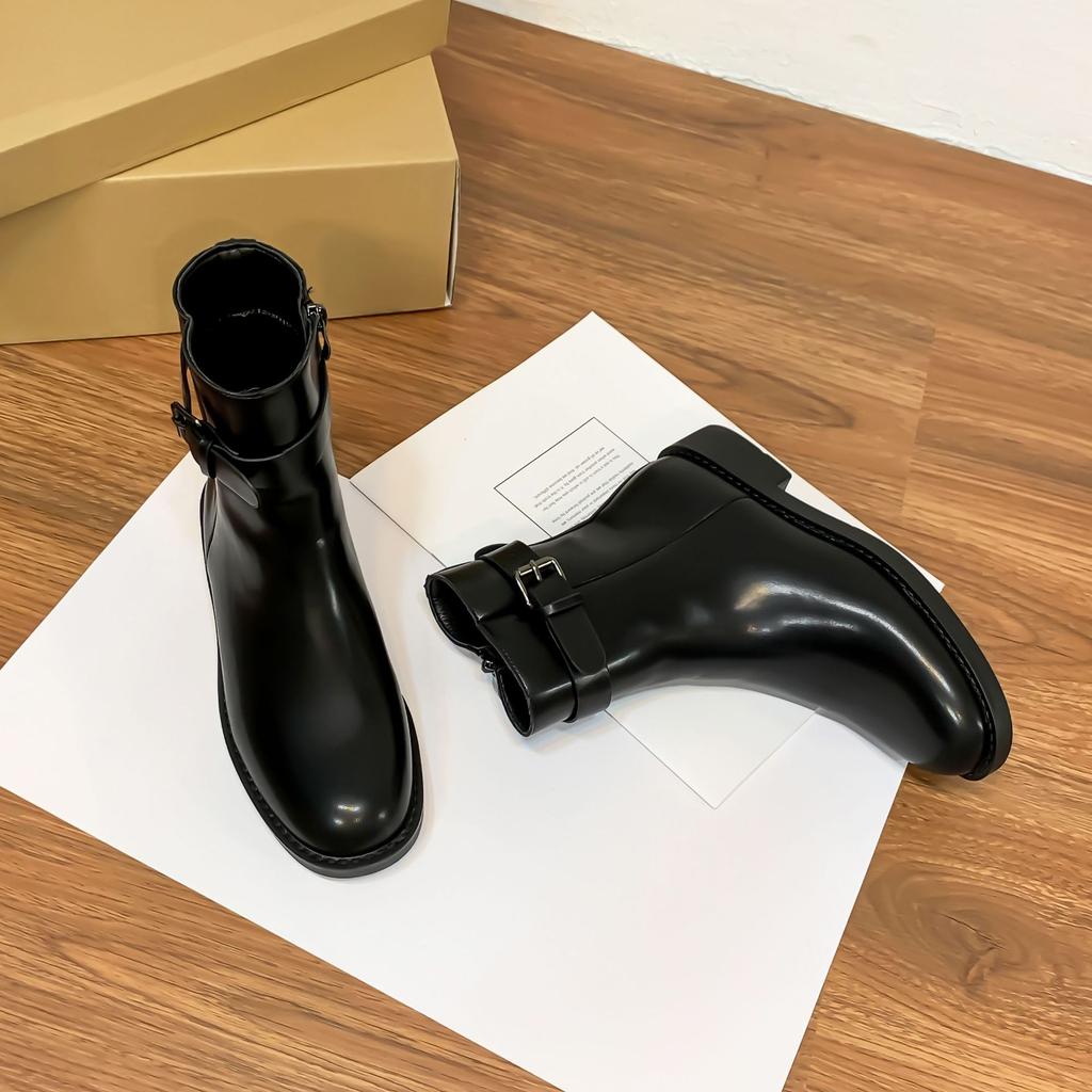 Виноградные материнские длинные рыцарские сапоги, съемные сапоги-трансформеры для женщин, высококачественные удобные сапоги на толстой подошве в корейском стиле для женщин