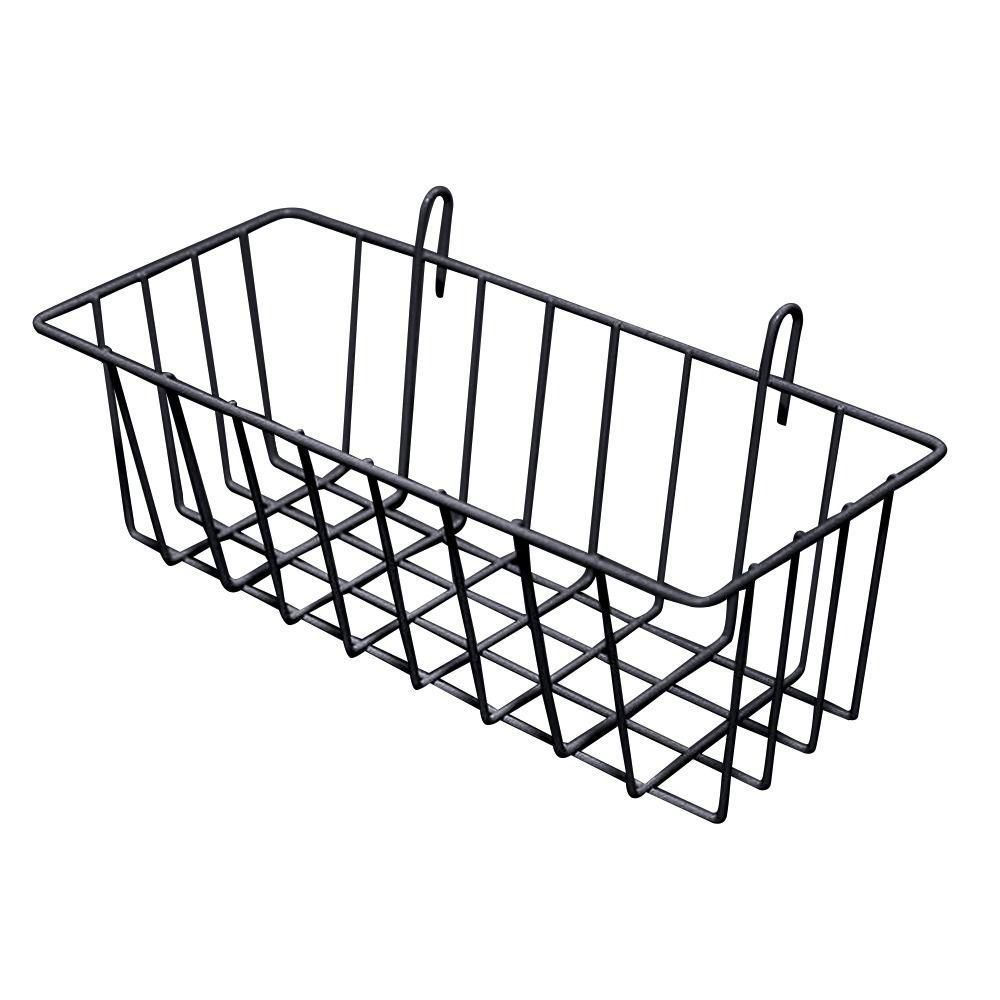 Hanging Grid Storage Rack Display Racks Panel Basket Multifunctional Storage Baskets For Bathroom Kitchen