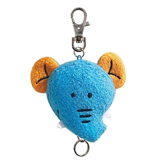 SK Japan Tabekko Doubutsu Mascot Reel Keychain - Elephant 14687