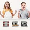 Мини-шахматы Набор для путешествий Настольная игра Магнитная Портативная Маленькая Складная Карманная Шахматная Игра Для Детей И Взрослых