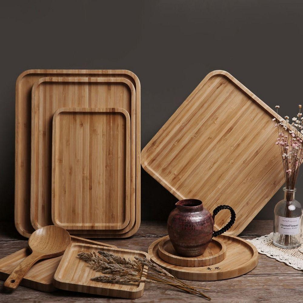 Pallet Household Tableware Fruit Plate Candy Holder Serving Tray Tea Tray Dessert Dinner Plate
