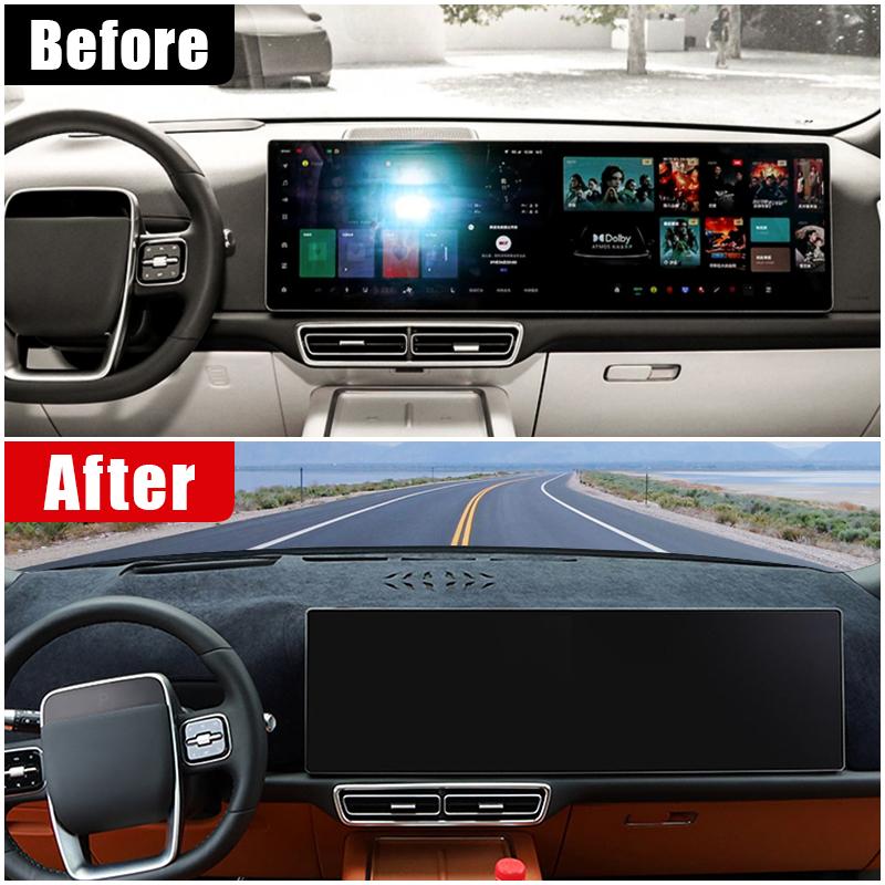 Для LiXiang Leading Ideal L7 L8 L9 2022 2023 2024 HEV PHEV крышка приборной панели автомобиля избегает света накладка солнцезащитный козырек анти-УФ коврики