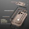 Aluminum Alloy Metal Original Colour Frame Bumper Phone Case For iPhone 17 Pro Max Camera Protection Shockproof Cover