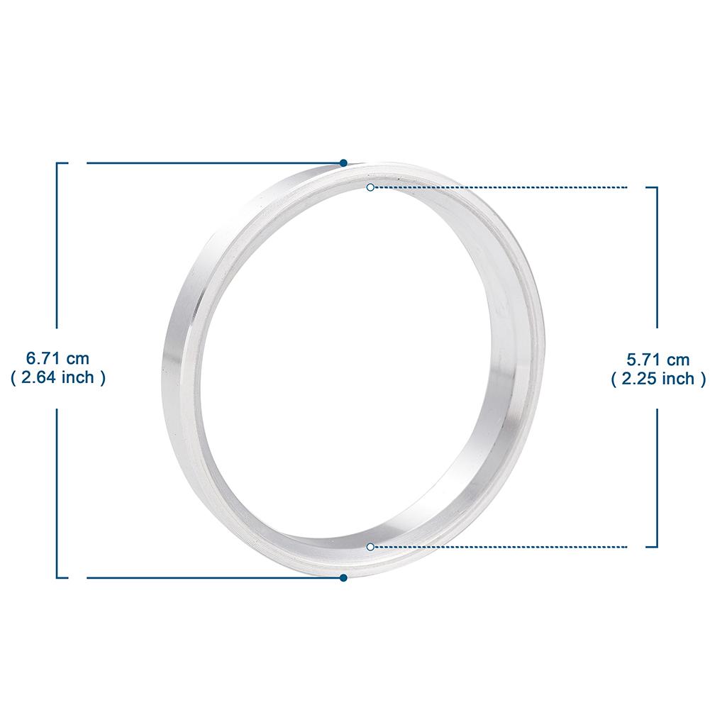 4 шт., центральное кольцо для распорки колес автомобиля, внешний диаметр 67,1 мм, внутренний диаметр 54,1 мм, подходит для центрального отверстия вашего автомобиля, множество размеров на выбор