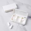 Portable Pill Organizer 3 Compartment Weekly Daily Pill Box Small Mini Medicine Dispenser Storage Container Case for Home Travel