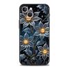 Цветочный чехол для телефона iPhone 16 15 14 13 12 Pro Max 11 Pro Max 7 8 Plus XS XR Ударопрочный силиконовый мягкий чехол Fundas Capas Сумки