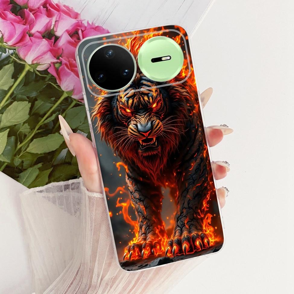 6,84'' Прозрачный чехол для Huawei Nova 15 Pro Чехол Модный Милый Расписной Мягкий Корпус Телефона для Huawei Nova 15Pro KLE-AL00U