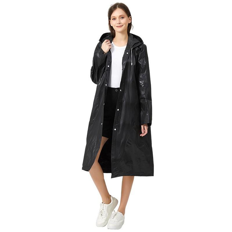 Плащ для взрослых ветрозащитный и водонепроницаемый утолщенный цельный плащ из ЭВА всего тела