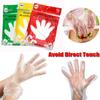 Vegetable Fruit Restaurant Hygiene Plastic Clear Avoid Direct Touch Catering Disposable Gloves