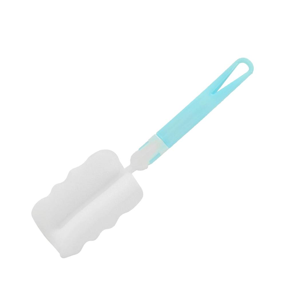 Длинная ручка для бутылочек Щетка для универсальной губки для чистки вакуумных бутылочек для кормления