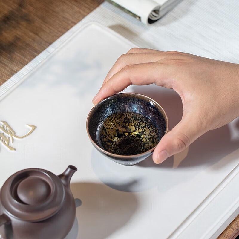 Edenus Handmade Jianzhan Oil Spot Teacup