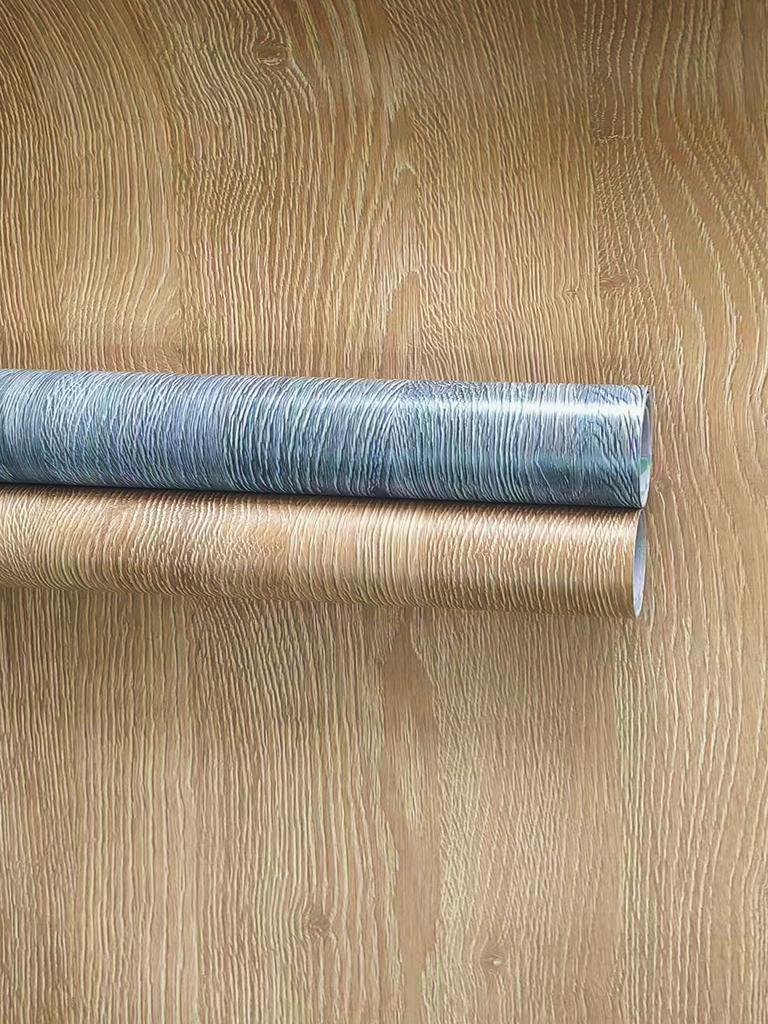 Gray/Yellow Wood Grain Wallpaper Peel And Stick Contact Paper Removable Vinyl Self Adhesive Wallpaper Decorative For Countertop