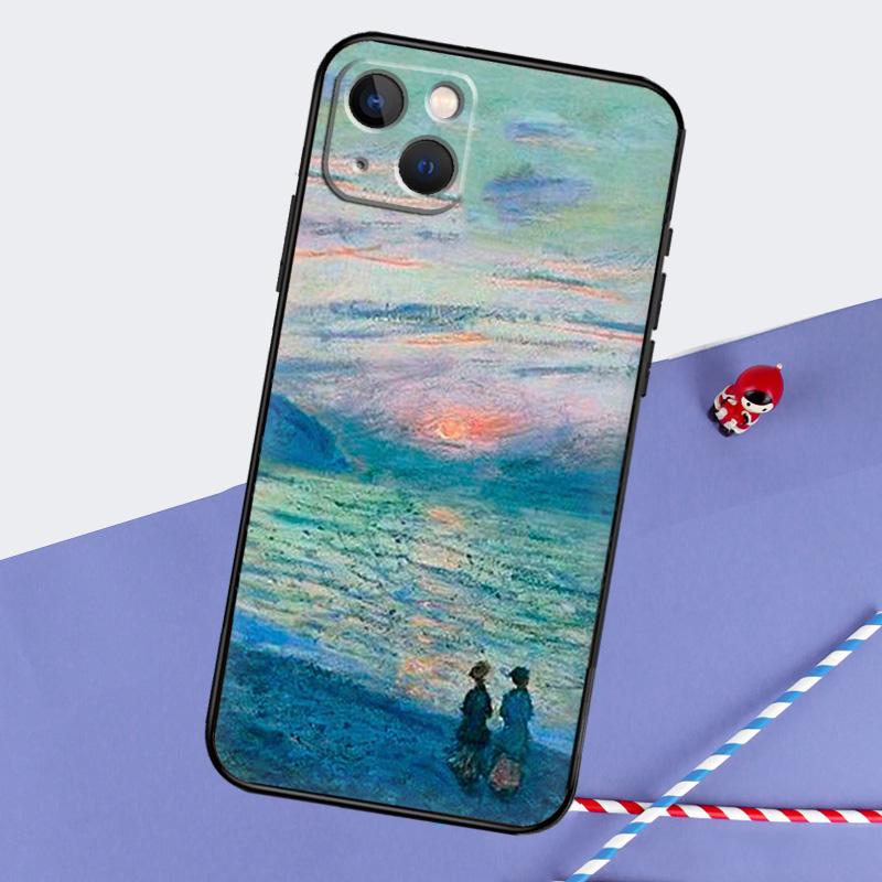 Знаменитая Картина Известное Искусство Чехол Для Телефона Для iPhone 16 Pro 15 Pro 11 12 13 14 Pro Max Mini XR 16e 15 16 Plus Защитный Чехол