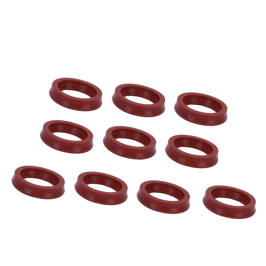 10 шт. Силиконовые уплотнительные кольца Набор для обслуживания для кофемашины Кофеварки Уплотнительные прокладки Внешние