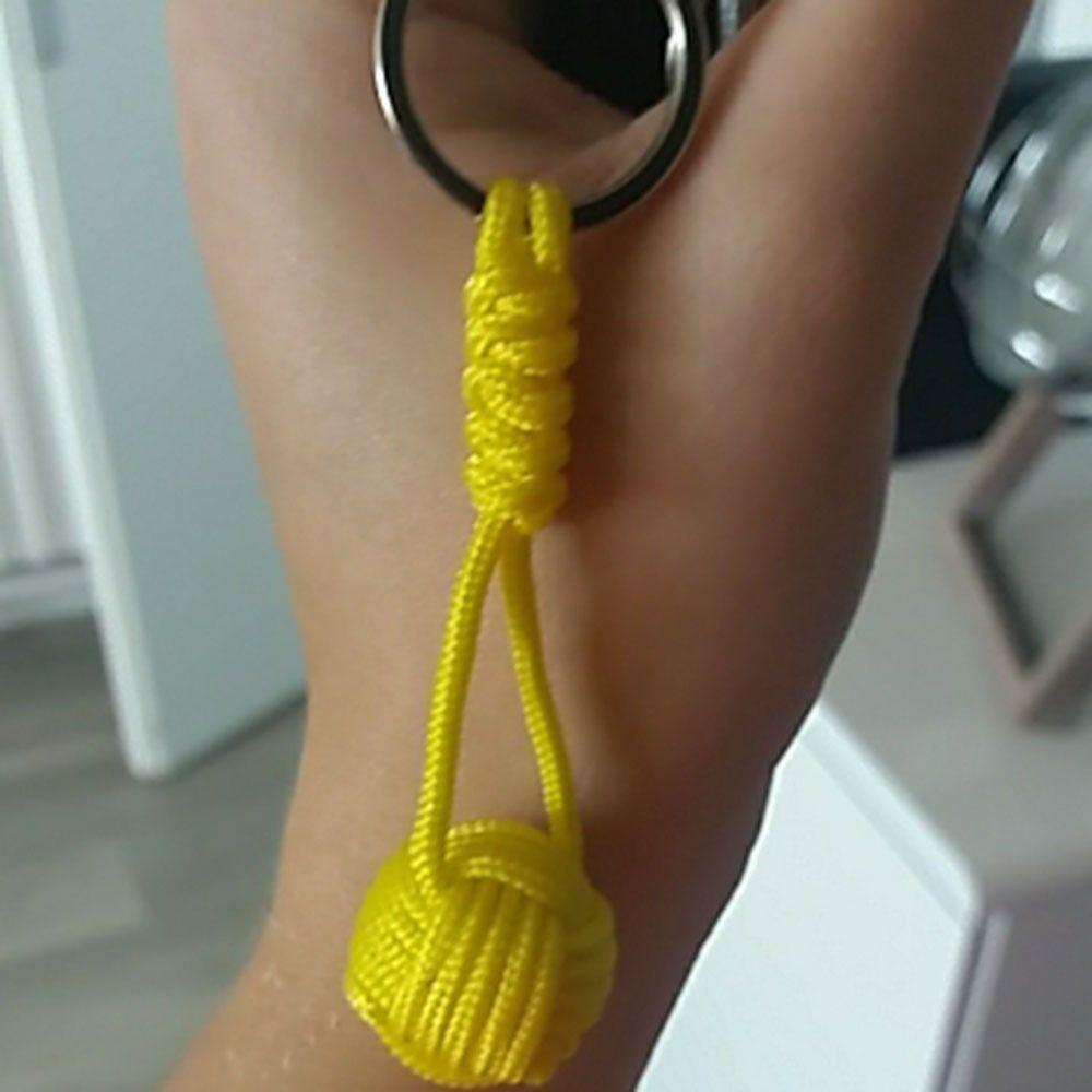 Men Parachute Rope Lanyard Jewelry Outdoor Survival Key Ring Fashion Accessories Keyfob Key Chain