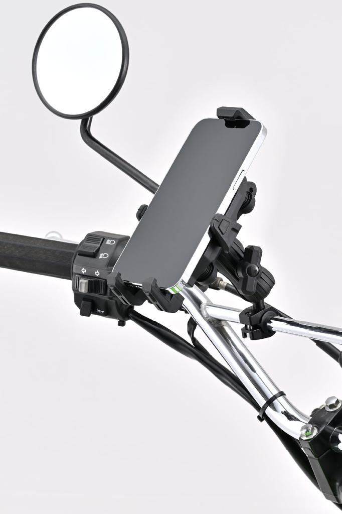 Daytona Motorcycle Smartphone Holder for Flex Optional Bar Clamp Base 60721 FSH, B-2, Small,