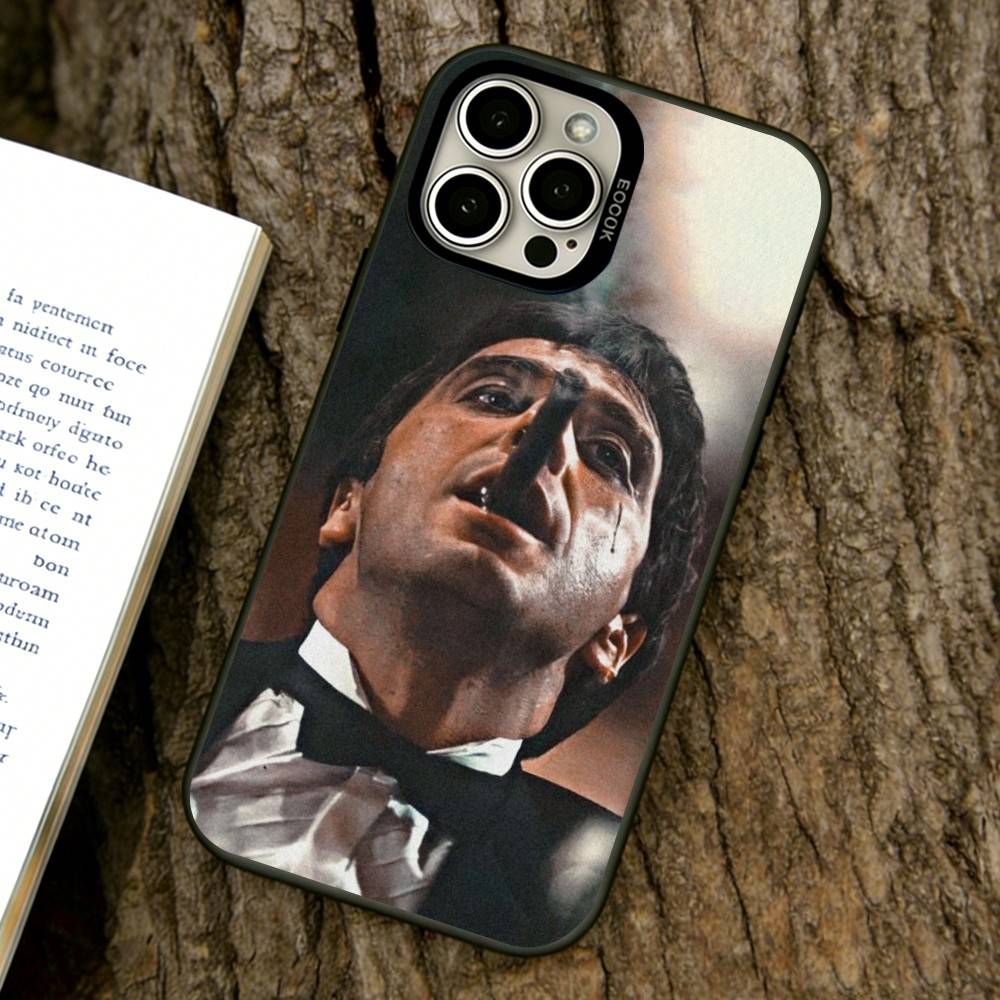 Al Pacino Phone Case For iPhone 17,16,15,14,13,12,11 Plus,Pro Max,XS,Colorful Silver Phone case Funda Cover