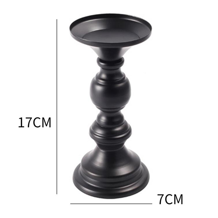 Подсвечник из кованого железа, подходящий для обеденного стола, свадебной вечеринки