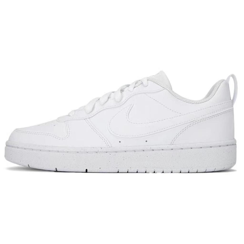 Nike Кроссовки Court Borough Low Sea Salt Coconut Низкие Скейтбордические Обувь GS Белый Синий DV5456-106(Команда79-)