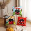 Anime HHenry Hoover Cushion Cover Silky Short Plush DoubleSided Printed Pillow Case for Sofa All Seasons Home Decor Gift