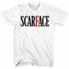 Scarface Logo White Adult T-Shirt