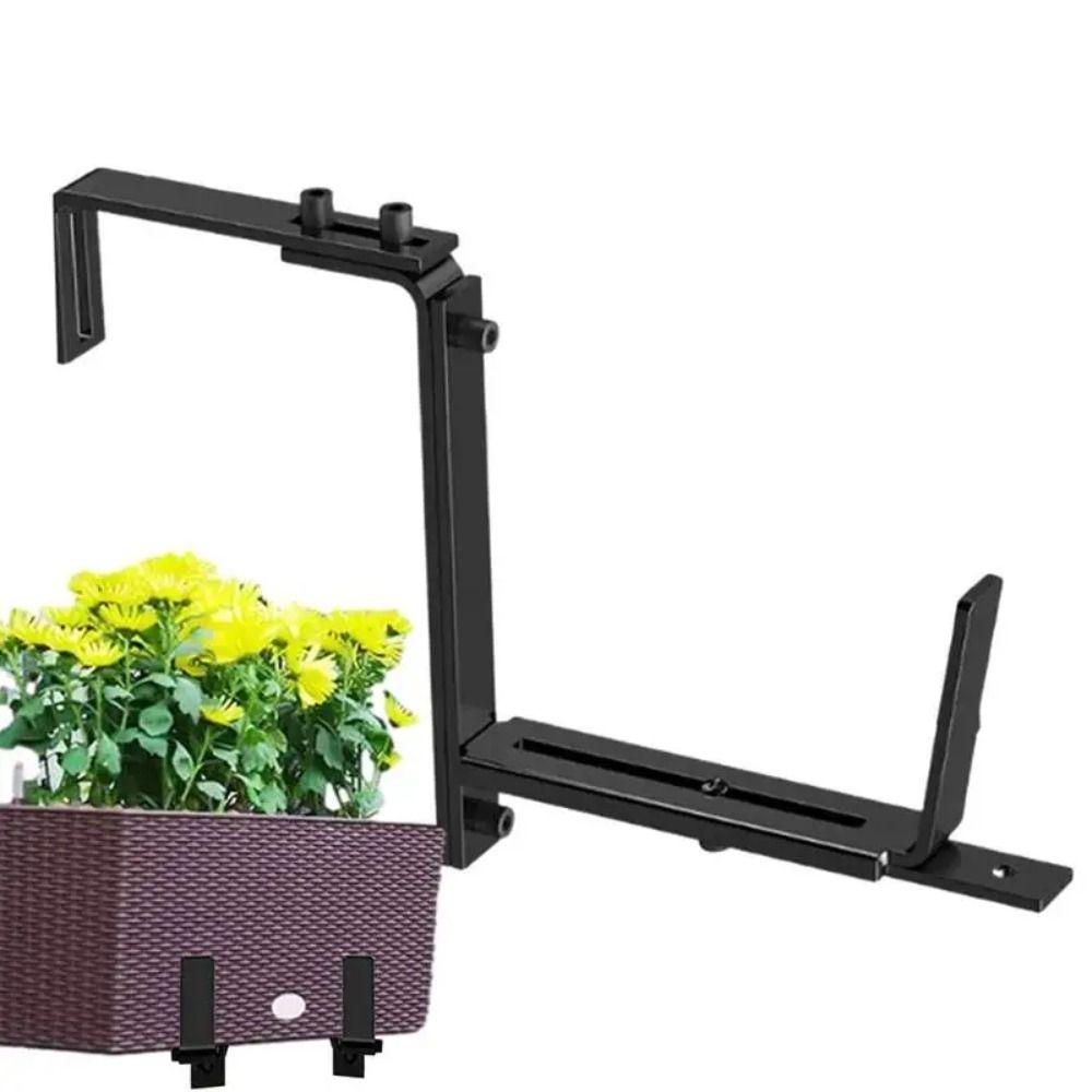 Комнатные растения Подставка для оконных ящиков для растений Горшечные растения Кронштейн для ящиков для растений Цветочные горшки