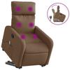 VidaXL Fauteuil de Massage Inclinable, Chaise de Relaxation avec Dossier et Repose-pied Réglables, Siège de Salon Salle de 3206712