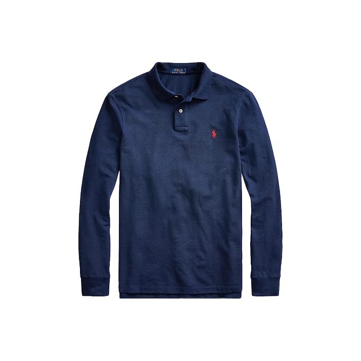 Polo Ralph Lauren Поло FW22 Классическая версия Мужское Синий 710680792-031