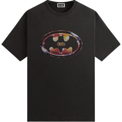 X Batman Logo Vintage Tee Black Мужские топы KHM032794-001