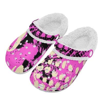 1 пара белых ЭВА теплых тапочек унисекс, обувь слипоны, легкие, противоскользящие, удобные, с мягкой плюшевой внутренней отделкой для повседневной носки зимой