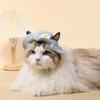 Elastic Puppy Pet Cap Cartoon Kittens Knitted Hat Autumn Winter Cat Accessories