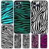 Чехол для телефона с принтом зебры для iPhone 15 16 14 13 12 11 Pro Max Mini Plus XS X XR Задняя крышка