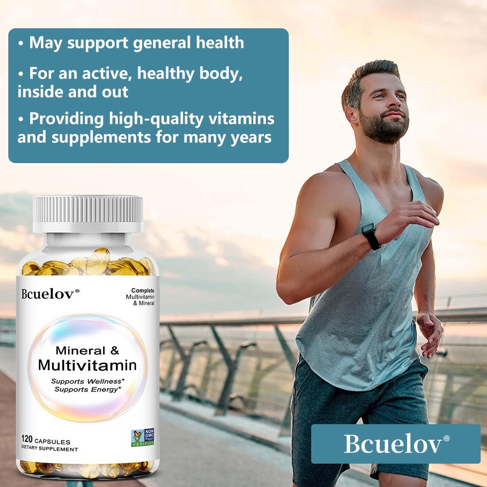 Bcuelov Mineral & Multivitamin Complete, 42 Fruit Vegetable Blend, 120 Caps