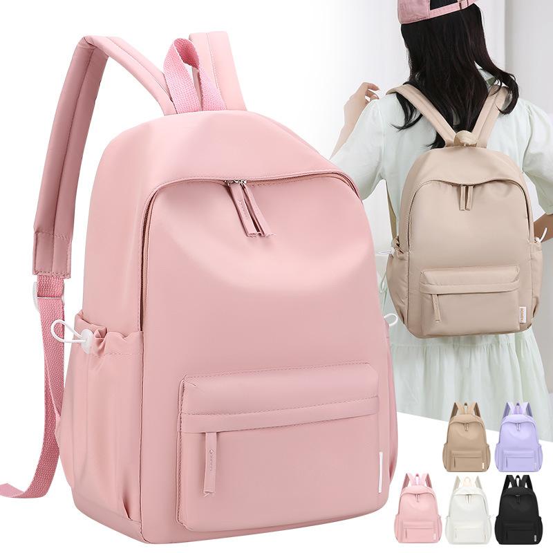 Школьная сумка женская большая вместимость рюкзак для школьников средней школы средней школы колледжа дикий рюкзак с напечатанным логотипом