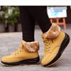 Women's Fashion High Top Warm Arch Support Thick Sole Soft Elastic Comfortable Shock Absorption Waterproof Non-slip Leisure Snow Boots Cotton Shoes