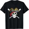 Pirate Baseball Skull Fans Of Pittsburgh T-Shirt